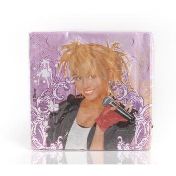 PAPIEROVÉ OBRÚSKY NA DISNEY PÁRTY, 20 KUSOV, HANNAH MONTANA