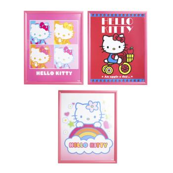 LICENCIA MDF NÁLEPKA NA STENU, HELLO KITTY