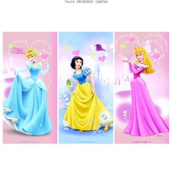 DISNEY PLÁTNO NÁLEPKA NA STENU, PRINCEZNÉ