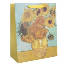 PAPIEROVÉ TAŠKY MATNÉ SLNEČNICE 26X32