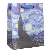 PAPIEROVÁ TAŠKA MATNÁ HVIEZDNA NOC 18X23