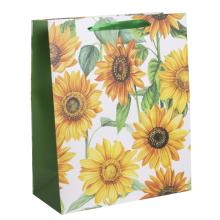 PAPIEROVÉ TAŠKY MATNÉ SLNEČNICE 26X32