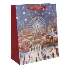 PAPIEROVÉ TAŠKY MATNÉ, VIANOČNÝ VEĽTRH