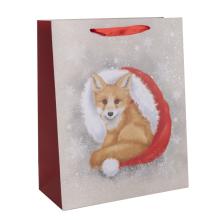 PAPIEROVÉ TAŠKY MATNÉ, LÍŠKA V SANTOVSKOM KLOBÚKU