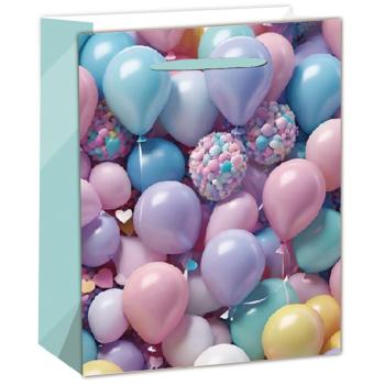 PAPIEROVÉ VRECKÁ MATNÉ, RUŽOVÉ, MODRÉ, FIALOVÉ BALÓNY