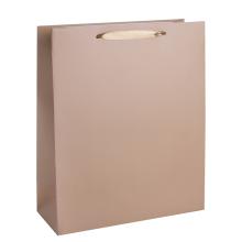 PAPIEROVÉ TAŠKY, MATNÉ, S UŠKAMI ZO STUHY, "COPPER MOON"