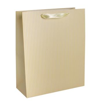 PAPIEROVÉ TAŠKY MATNÉ, SO STUHOU, S PÁSKOU, "CHARTREUSE"