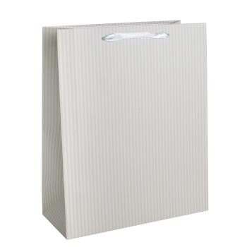 PAPIEROVÉ VRECKÁ, MATNÉ, S CHLOPŇOU NA STUHU, S PÁSKOU, "GARLIC SUEDE"