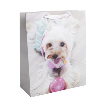 PAPIEROVÁ TAŠKA MATNÁ, BIELA YORKI