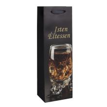 PAPIEROVÉ TAŠKY S NÁPISOM " ISTEN ÉLTESSEN ", PODLOŽKA POD VÍNO, WHISKY