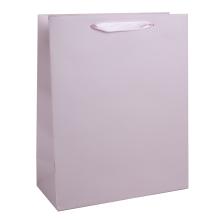 PAPIEROVÉ VRECKO V MATNEJ, BLEDO LEVANDUĽOVO FIALOVEJ FARBE