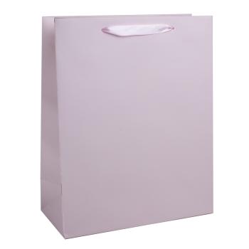 PAPIEROVÉ VRECKO V MATNEJ, BLEDO LEVANDUĽOVO FIALOVEJ FARBE