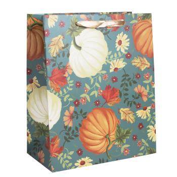 PAPIEROVÉ TAŠKY MATNÉ, TEKVICE, KVETY