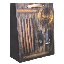 PAPIEROVÁ TAŠKA MATNÁ, KOŇAK+CIGAR