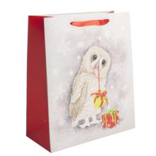 PAPIEROVÉ TAŠKY S MATNÝMI, TRBLIETAVÝMI, SOVÍMI DARČEKMI