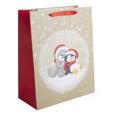 PAPIEROVÉ TAŠKY MATNÉ, TRBLIETAVÉ.MEDVEDÍK A TUČNIAK