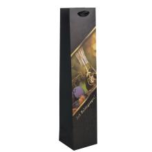 PAPIEROVÉ VRECKÁ S PODLOŽKOU NA BRANDY, NÁPIS "SOK BOLDOGSÁGOT", SLIVKA