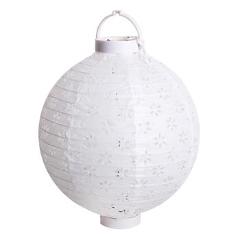 PAPIEROVÝ LAMPÁŠ VIEDOL BIELY