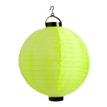 ORGANZOVÝ LAMPÁŠ GLOBUS, LED, ZELENÝ