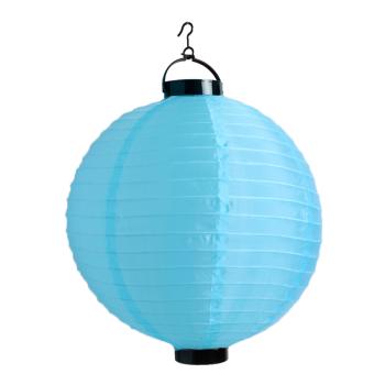 ORGANZOVÝ LAMPÁŠ GLÓBUS TYRKYSOVÁ CHUŤ