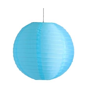 ORGANZOVÝ LAMPÁŠOVÝ GLÓBUS TYRKYSOVÝ