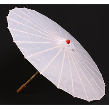 ORGANZOVÝ DÁŽDNIK BIELY
