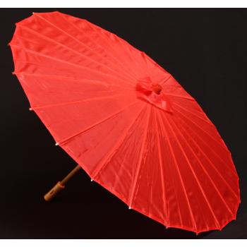 ORGANZOVÝ DÁŽDNIK ČERVENÝ
