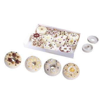 PAPIEROVÁ DARČEKOVÁ KRABIČKA NA MUFFINY, VANILKOVÝ DONUT