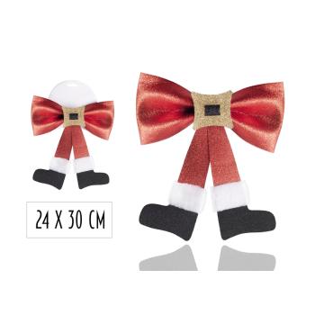 DEKORÁCIE PLASTOVÝ LUK, VZOR ŠIAT SANTA