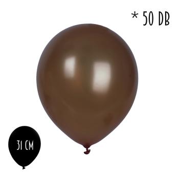 SADA GUMOVÝCH BALÓNIKOV, 50 KUSOV, HNEDÁ FARBA