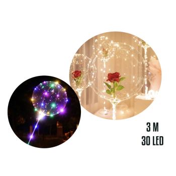 GUMOVÝ BALÓN, GUĽA, S TYČOU, 3 M, 30 DIELIKOV, PRIEHĽADNÝ