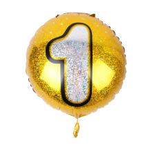 OKRÚHLE ČÍSLO BALÓNA "1"