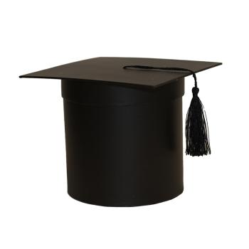 SADA PAPIEROVÝCH ŠKATÚĽ S PLASTOVOU VLOŽKOU, OKRÚHLY TVAR, BALÓNOVÉ VIEČKO, ČIERNA