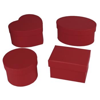 SADA PAPIEROVÝCH KRABÍC, 4 KUSY, NIEKOĽKO TYPOV, SAMBA