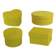 SADA PAPIEROVÝCH KRABÍC, 4 KUSY, NIEKOĽKO DRUHOV, ZELENÁ EGREŠOVÁ