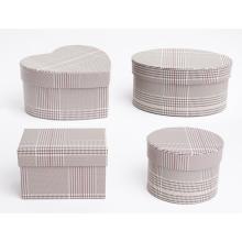 SADA PAPIEROVÝCH KRABÍC, 4 RÔZNE TYPY, EZOTERICKÁ HNEDÁ