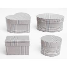 SADA PAPIEROVÝCH KRABÍC, 4 KUSY, NIEKOĽKO TYPOV, EZOTERICKÁ SIVÁ