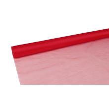 ORGANZOVÁ TKANINA, ČERVENÁ