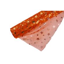 DEKOR ORGANZA/HVIEZDA ORANŽOVÁ