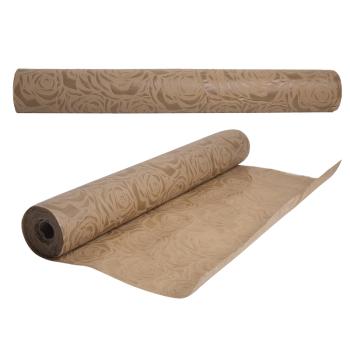 DEKORATÍVNE OBALY, "NON-WOVEN", VZOR RUŽÍ, PRÍRODNÉ