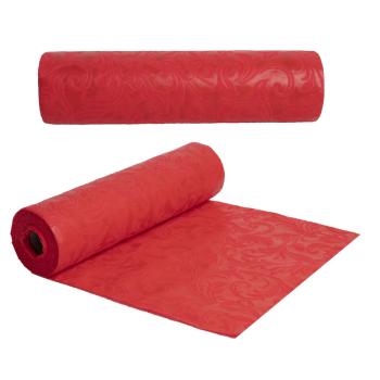 DEKORAČNÉ OBALY, "NON-WOVEN", VZOR INDA, ČERVENÉ