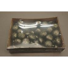 PENOVÝ HRÍB 36 KUSOV LESKLÝ ČIERNY