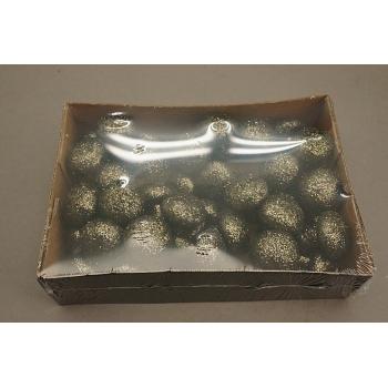 PENOVÝ HRÍB 36 KUSOV LESKLÝ ČIERNY