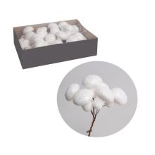 PENOVÝ HRÍB 36 KUSOV LESKLÝ BIELY