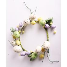 DEKOR POLYSTYRÉNOVÝ VENIEC Z VAJÍČOK, MIX STRIEKANIA