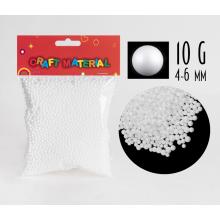 POLYSTYRÉNOVÉ GUĽÔČKY, BIELE