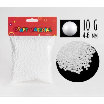 POLYSTYRÉNOVÉ GUĽÔČKY, BIELE