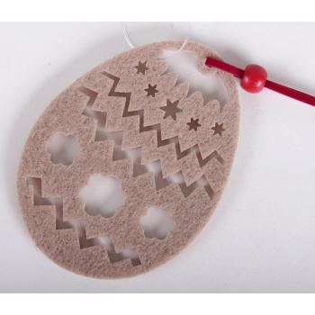 PLSTENÝ ZÁVES NA VAJCIA