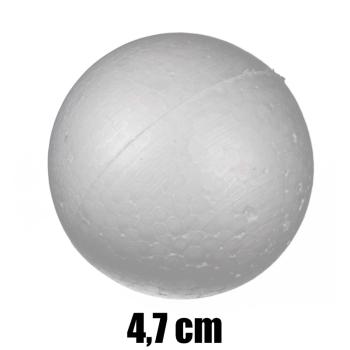 POLYSTYRÉNOVÁ GUĽA, 72 KUSOV, BIELA