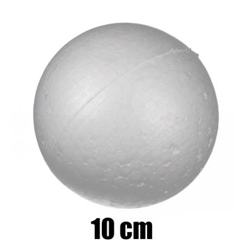 POLYSTYRÉNOVÁ GUĽA, 12 KUSOV, BIELA